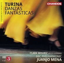 Album cover for Joaquín Turina: Danzas Fantásticas by Juanjo Mena / BBC Philharmonic Orchestra