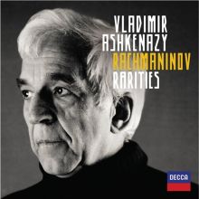 Album cover for Rachmaninov Rarities by Vladimir Ashkenazy
