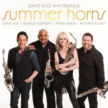 Album cover for Summer Horns by Dave Koz
