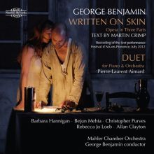 Album cover for George Benjamin: Written on Skin by George Benjamin / Mahler Chamber Orchestra
