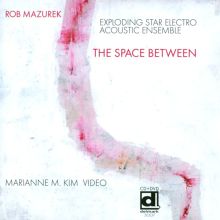 Album cover for The Space Between by Rob Mazurek / Rob Mazurek Exploding Star Electro Acoustic Ensemble