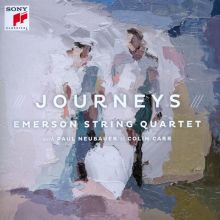 Album cover for Journeys by Emerson String Quartet / Colin Carr / Paul Neubauer