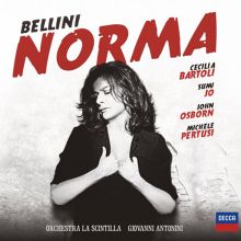 Album cover for Bellini: Norma by Cecilia Bartoli / Sumi Jo / Giovanni Antonini / John Osborn