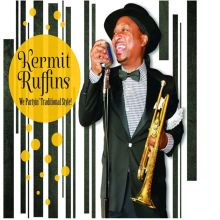 Album cover for We Partyin' Traditional Style by Kermit Ruffins