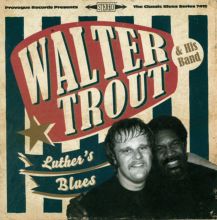 Album cover for Luther's Blues: A Tribute to Luther Allison by Walter Trout