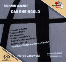 Album cover for Wagner: Das Rheingold by Marek Janowski