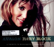 Album cover for Avalon: A Tribute to Mississippi John Hurt by Rory Block
