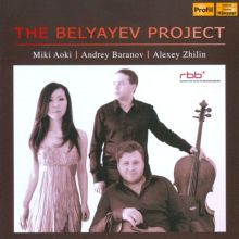 Album cover for Belyayev Project by Miki Aoki / Andrey Baranov / Alexey Zhilin