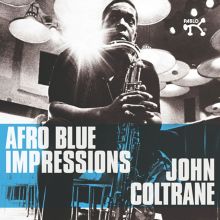 Album cover for Afro Blue Impressions by John Coltrane