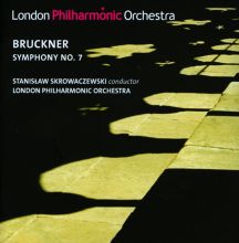 Album cover for Bruckner: Symphony No. 7 by Stanislaw Skrowaczewski / London Philharmonic Orchestra