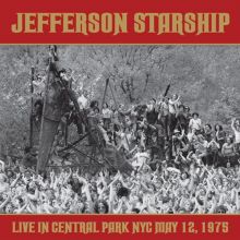 Album cover for Live in Central Park, NYC May 12, 1975 by Jefferson Starship