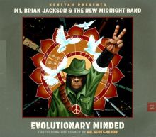 Album cover for Kentyah Presents Evolutionary Minded: Furthering the Legacy of Gil Scott-Heron by Kentyah Fraser / Brian Jackson / M1 / Midnight Band / The New Midnight Band