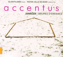 Album cover for Janácek: Brumes d'Enfance by Accentus / Alain Planès