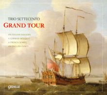 Album cover for Grand Tour by Trio Settecento