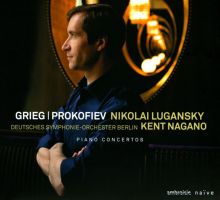 Album cover for Grieg, Prokofiev: Piano Concertos by Nikolai Lugansky / Kent Nagano