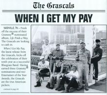 Album cover for When I Get My Pay by The Grascals