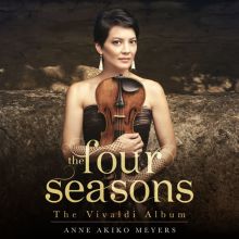 Album cover for The Four Seasons: The Vivaldi Album by Anne Akiko Meyers