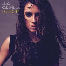 Album cover for Louder by Lea Michele