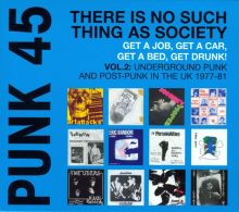 Album cover for Punk 45, Vol. 2: Underground Punk and Post Punk in the UK, 1977-1981 by Various Artists