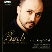 Album cover for Bach and the Early Pianoforte by Luca Guglielmi