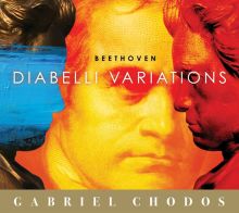 Album cover for Beethoven: Diabelli Variations by Gabriel Chodos
