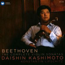 Album cover for Beethoven: The Complete Violin Sonatas by Daishin Kashimoto / Konstantin Lifschitz