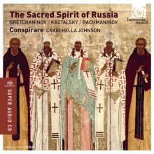 Album cover for The Sacred Spirit of Russia by Conspirare / Craig Hella Johnson