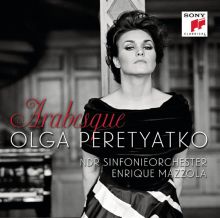 Album cover for Arabesque by Olga Peretyatko