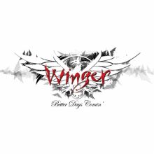Album cover for Better Days Comin' by Winger