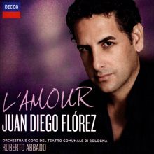 Album cover for L' Amour by Juan Diego Flórez / Roberto Abbado