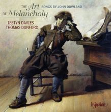 Album cover for The Art of Melancholy: Songs by John Dowland by Iestyn Davies / Thomas Dunford