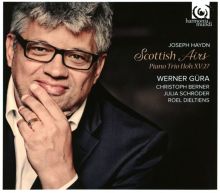 Album cover for Haydn: Scottish Airs by Werner Güra