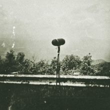 Album cover for Shortwave Nights by Hiss Tracts