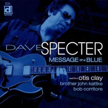 Album cover for Message in Blue by Dave Specter