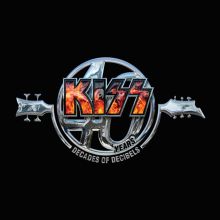 Album cover for Kiss 40 Years: Decades of Decibels by Kiss