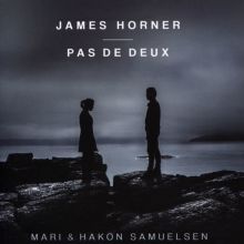 Album cover for James Horner: Pas de Deux by Håkon Samuelsen / Mari Samuelsen