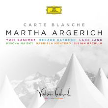 Album cover for Carte Blanche by Martha Argerich