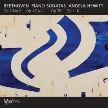 Album cover for Beethoven: Piano Sonatas, Op. 2 No. 2, Op. 10 No. 1, Op. 78, Op. 110 by Angela Hewitt