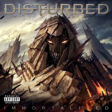Album cover for Immortalized by Disturbed