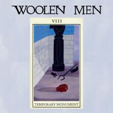 Album cover for Temporary Monument by The Woolen Men