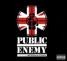Album cover for Live from Metropolis Studios [Super Deluxe Box Set] [2CD/2LP/BR] by Public Enemy