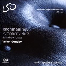 Album cover for Rachmaninov: Symphony No. 3; Balakirev: Russia by Valery Gergiev / London Symphony Orchestra