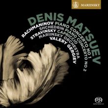 Album cover for Rachmaninov: Piano Concerto No. 1; Shchedrin: Piano Concerto No. 2; Stravinsky: Capriccio