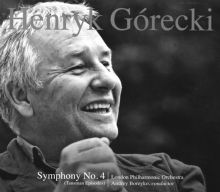 Album cover for Henryk Górecki: Symphony No. 4 (Tansman Episodes) by Andrey Boreyko / Henryk Górecki / London Philharmonic Orchestra