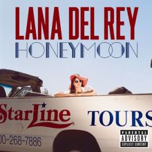 Album cover for Honeymoon by Lana Del Rey