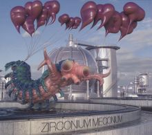 Album cover for Zirconium Meconium by Steven Drozd / Fever the Ghost / Victor Indrizzo