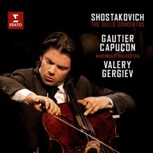 Album cover for Shostakovich: The Cello Concertos by Gautier Capuçon / Valery Gergiev