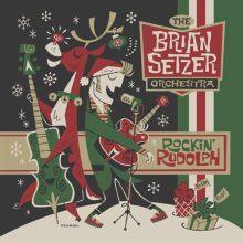 Album cover for Rockin' Rudolph by The Brian Setzer Orchestra / Brian Setzer