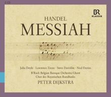 Album cover for Handel: Messiah by Bavarian Radio Chorus / Peter Dijkstra / Bayerischer Rundfunk