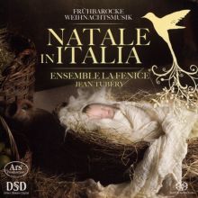 Album cover for Natale in Italia: Frühbarocke Weihnachtsmusik by Ensemble la Fenice / Jean Tubéry